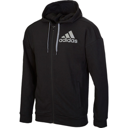 Adidas TENTRO FZ HOODY, moški pulover, črna