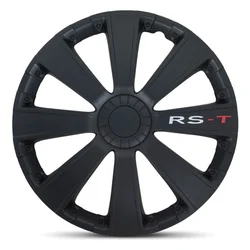 AutoStyle Pokrovi platišč RS-T Black 15