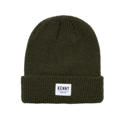 Kaki klobuk KENNY LABEL BEANIE