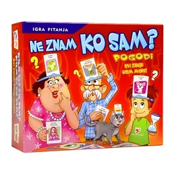 Društvena igra Ne znam ko sam – porodična igra pogađanja