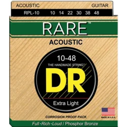 DR Rare Phosphor Bronze RPM-10 žice za akustičnu gitaru 010–048