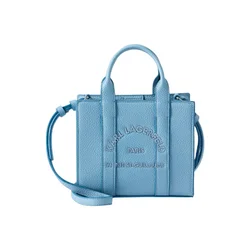 Karl Lagerfeld Nakupovalna torba Karl Lagerfeld Cabas Villa La Vigie Bleu modra