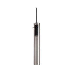Ideal Lux - LED luster na sajli FLAM LED/10W/230V, prečnik 6 cm, CRI 90, siva