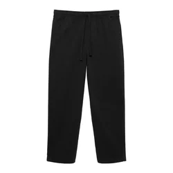 Pull&Bear Hlače črna