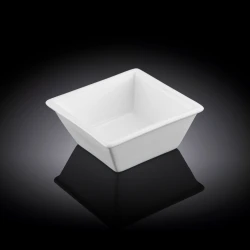 Kvadratna Skleda, Porcelan, 90ml