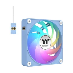 Thermaltake CT120 EX ARGB Sync modri 120 mm ventilator za ohišje, 3 kosi, PWM