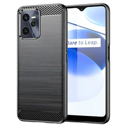 Futrola Carbon Shield TPU za Realme C35 - Crna KP24305