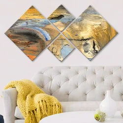Wallity Slika 4MDF1119024503, 60x115 cm, 4 dela