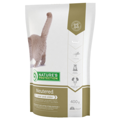 NATURES PROTECTION Suva hrana za mačke Sterilised Poultry Adult 400g