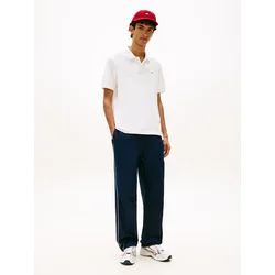 Tommy Jeans Polo majica DM0DM22711 Bela Regular Fit