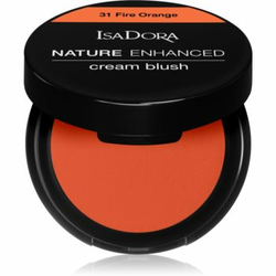 IsaDora Nature Enhanced Cream Blush kompaktno rumenilo sa četkicom i ...
