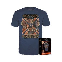 Majica Funko Black Panther: Wakanda Forever v škatli - S