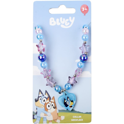 Bluey Dečija Ogrlica – Srce Privezak i Perlice | Cerda Beauty | Kozmo