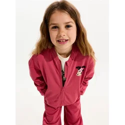 Sinsay - Pamučni bomber duks sa printom Minnie Mouse - roze