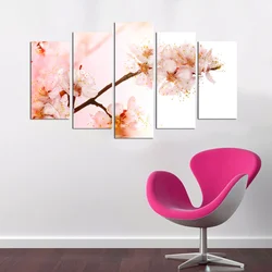 Wallity Set Slika 5PMDF-71, 5 Delova
