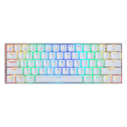 REDRAGON DRACONIC K530RGB PRO BT/WIRED MECHANICAL WHITE BROWN SWITCH tipkovnica
