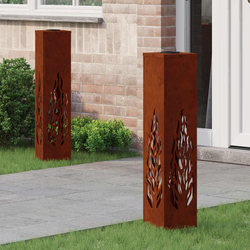 Solarna LED svjetlost za stazu 2 pcs Rđa