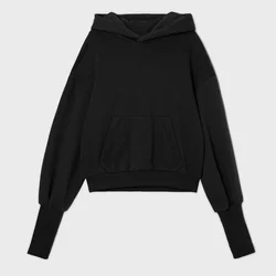 Cropp - Pulover s kapuco - črna