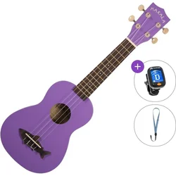 Kala Makala Shark Basic SET Purple Soprano ukulele
