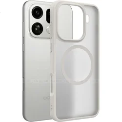 Maska za mobilni telefon OPPO Find X9 Pro, Providno-siva