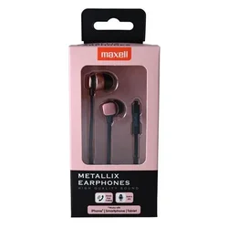 Maxell Slušalke Metallix sort.barve