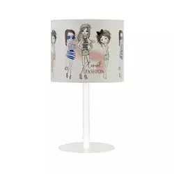 Dečija stona lampa GIRLS VIBES 1xE27/60W/230V prečnik 18 cm za devojčice