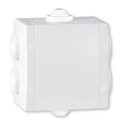 ALING-CONEL POWER Razvodna kutija sa 6 uvoda, 500 V, 80 x 80 mm, IP54, Bela