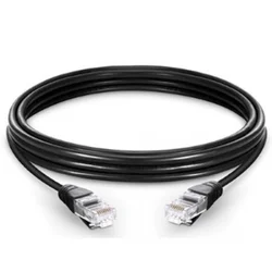 FAST ASIA Kabl Patch Cord 10m cat.6 crni