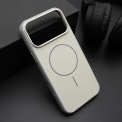 Futrola chrome magsafe za iphone 17 pro max (6.9) bela ( F123449 )