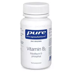 PURE ENCAPSULATIONS prehransko dopolnilo Vitamin B2 (Riboflavin-5-fosfat), 60 kapsul