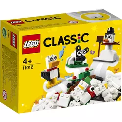 LEGO® Classic Kreativne bele kocke