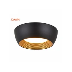DAWN Plafonska svetiljka, Vesta 625, 40W 3000K, Crna