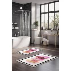 Lessentiel Maison Set prostirki za kupatilo CT-5092, 2 Komada, Šarena