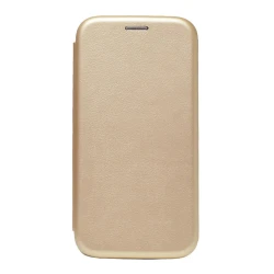 Maska na preklop Teracell Flip Premium za OnePlus Nord N100, Zlatna