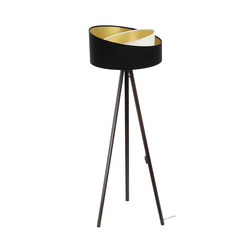 Stojeća lampa GALAXY 1xE27/60W/230V crna/wenge