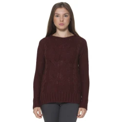 FRED PERRY WOMEN'S RED SWEATER
