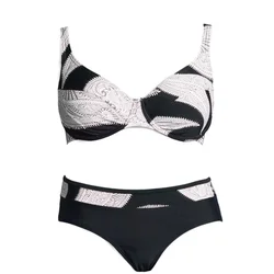 LASCANA Bikini, črna