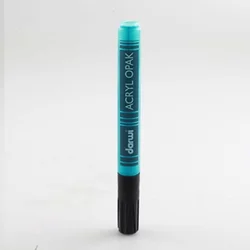 Darwi ACRYL marker grob - turkizni 6 ml