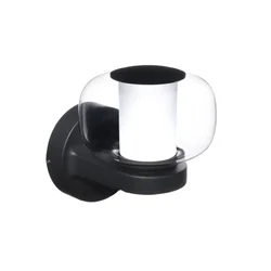 Spoljna zidna lampa GU10 IP65 crna vertikalna JM-5034