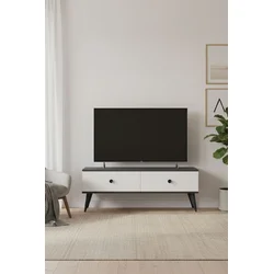 Hanah Home TV Komoda Mona 120, 120x40.5x32cm, Bela