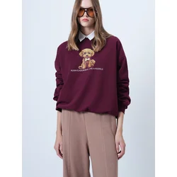 Trend Alacati Stili Ženska dukserica Alc-X14651, Bordo