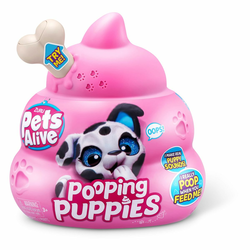 ZURU pliš kužek Pets Alive Pooping Puppies 3 sort.