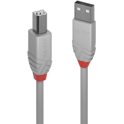 Lindy Kabel Micro USB LINDY 36685 Črna Siva