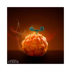 One Piece - replika Flame-Flame Fruit - 13 cm (ABYREP005)