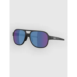 BLIZ Active Eyewear A006 Matte Black Sunglasses smoke w blue multi