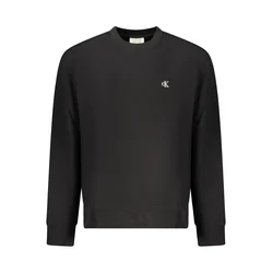 CALVIN KLEIN MEN'S BLACK ZIP-UP SWEATSHIRT