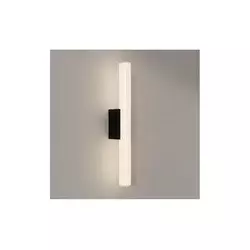 LED osvetljenje za kupatilsko ogledalo LINEA LED/12W/230V 3000/4000/6000K IP44 61 cm crna