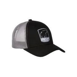 Bear Archery Hat Bear Shield Logo Silver