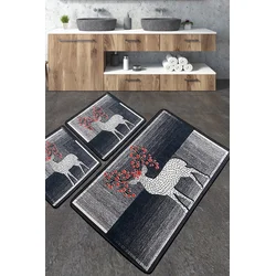 Lessentiel Maison Set 3 prostirke za kupatilo Šareni