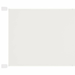 Den Vertikalna markiza bela 140x800 cm tkanina oxford